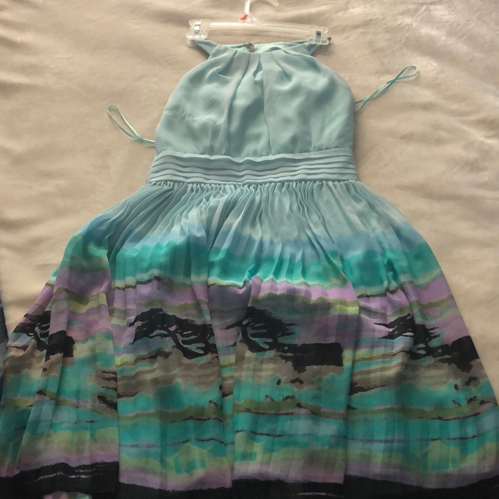 Tile Dress With Ripple Pattern